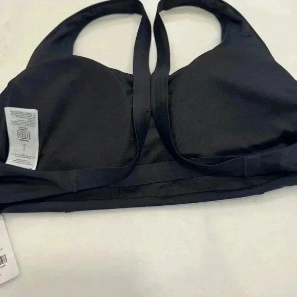 Athleta Malibu Bikini Top black best for D-DD cups sz SP NWT - Picture 6 of 10